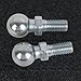 Stainless Steel Ball Stud, 2 pcs Car Stainless Steel Ball Stud Bolt M8 for Gas Struts Ball Ended Bonnet