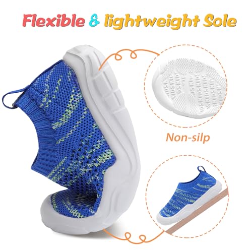 Image of JOINFREE Toddler Boys Girls Sneaker Slip On Shoes Kids Lightweight Breathable Walking Shoes