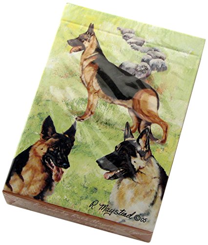 Naipes Póker German Shepherds de Ruth Maystead