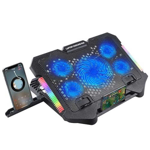 Base enfriadora ajustable para laptop con ventilador silencioso miniatura 5