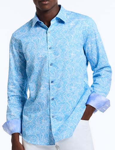 Robert Graham Mens Stelvio Long Sleeve Button Down Woven Shirt2