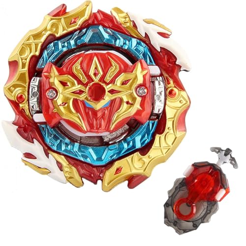 Battling Tops Burst Battle B-188 Guilty Longinus Kr MDS-2 Gyro Toys for Kids with B-184 Custom Bey Launcher (B-188)