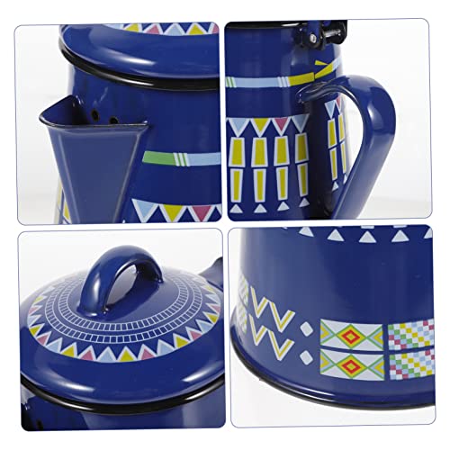Théière décorative grise pour le brassage du thé à la maison - 4