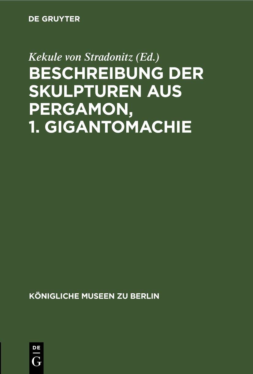 Pergamon Gigantomachie édition de prestige pour collectionneur d'art antique