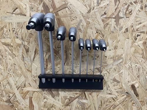 T-griff Innensechskant und Torx Wandhalterung Halter tgriff Werkzeugwand Wandmontage inkl. Schrauben