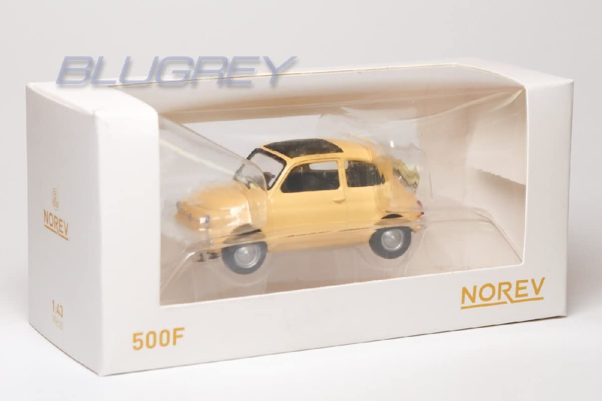 Amazon | ノレブ 1/43 フィアット 500F 1965 タヒチ・イエロー
