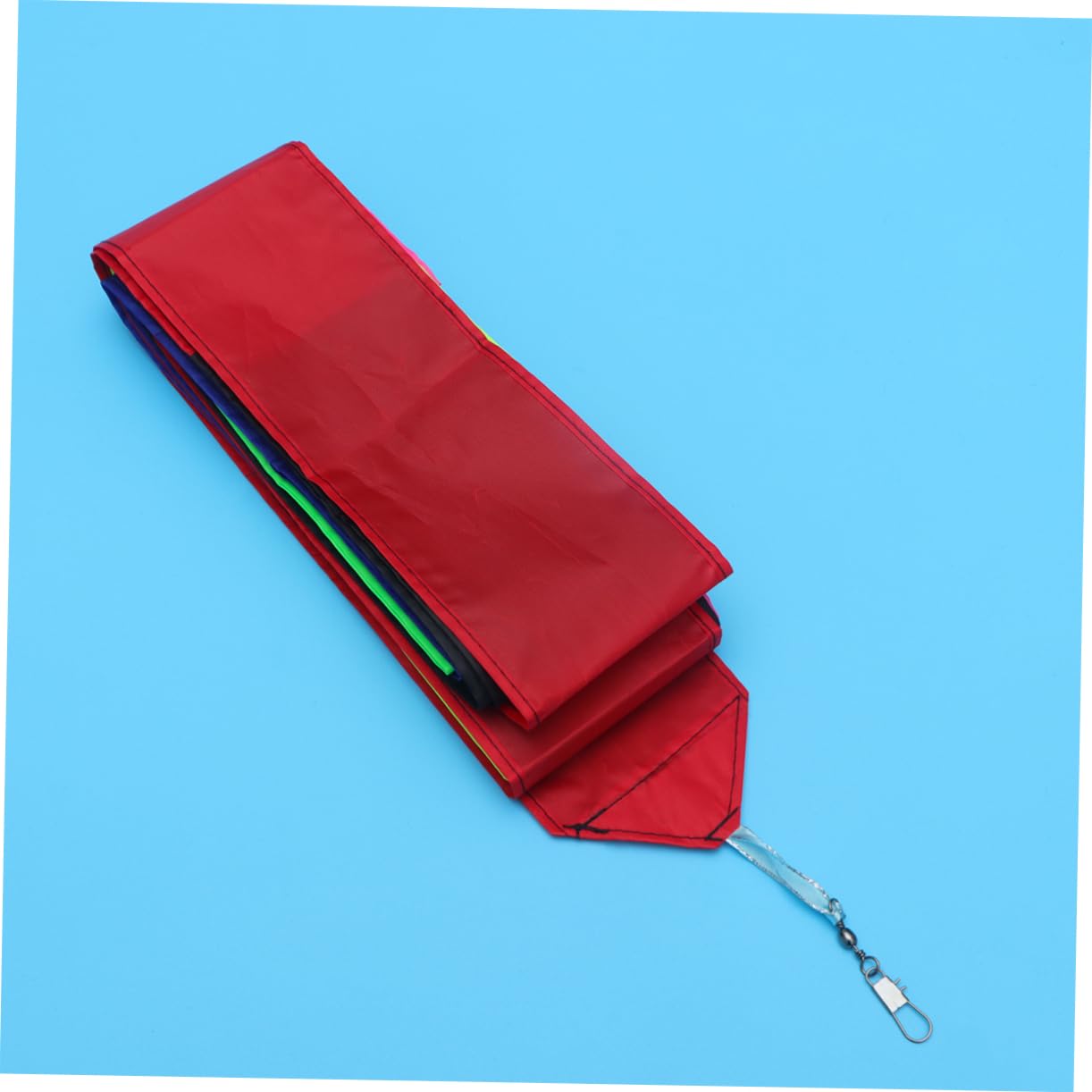 KONTONTY 3pcs 10m DIY Kite Tail Streamers Rainbow Twirler Kite Tails for Flying