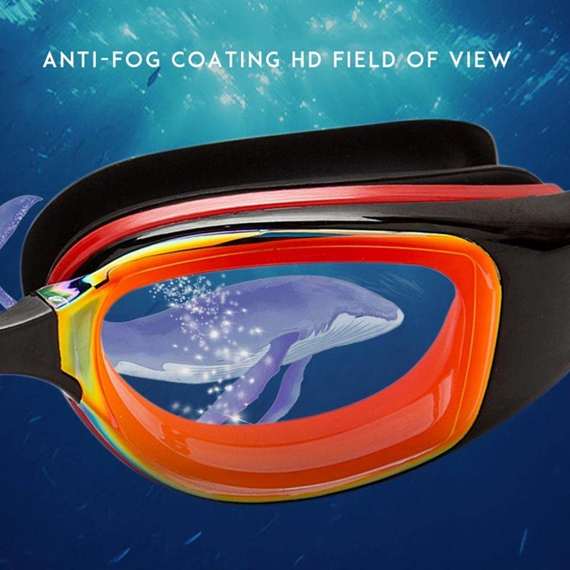 Lunettes de natation extérieures et grands verres de baignade - 4