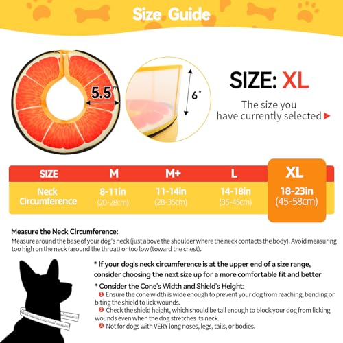 Image of Upgraded Inflatable Dog Cone Collar to Stop Licking, Soft Dog Donut Collar
