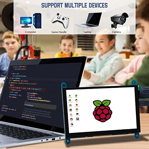 Écran tactile pour Raspberry Pi résolvant les problèmes d'affichage HDMI 5" IPS