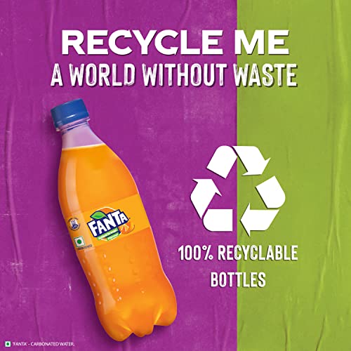 Image of FANTA Orange Soft Drink | PET Bottle, 250 ml (Pack of 16)