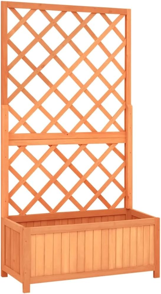 Chaise De Jardin Adirondack 2 Places En Bois De Sapin Massif VidaXL - Siège Patio, Terrasse, Extérieur - Marron, Dimensions 119,5x85,5x89,5 Cm - 7