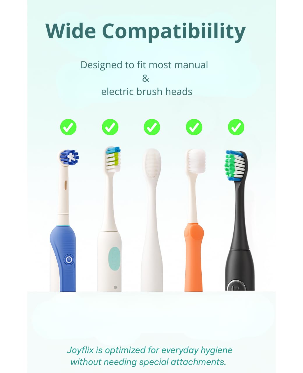 Désinfectant UV-C pour brosse à dents | Portable et rechargeable | Désinfection à 99,9 % avec fonction de chauffage | Support magnétique, design compact et facile à transporter (noir