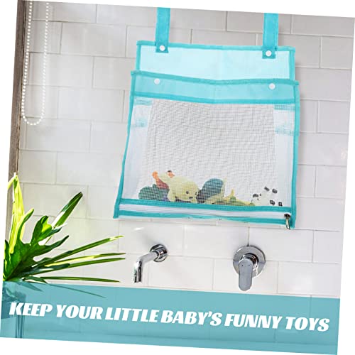 Zerodeko 3 Pçs Bolsa De Malha De Armazenamento De Brinquedos Organizador De Brinquedos De Banheira P