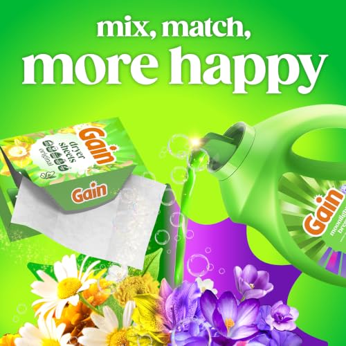 Gain, Laundry Dryer Sheets, Fabric Softener Wrinkle Reducing Anti Static Sheets, Original Scent, 240 Count (Packaging May Vary) - image 7