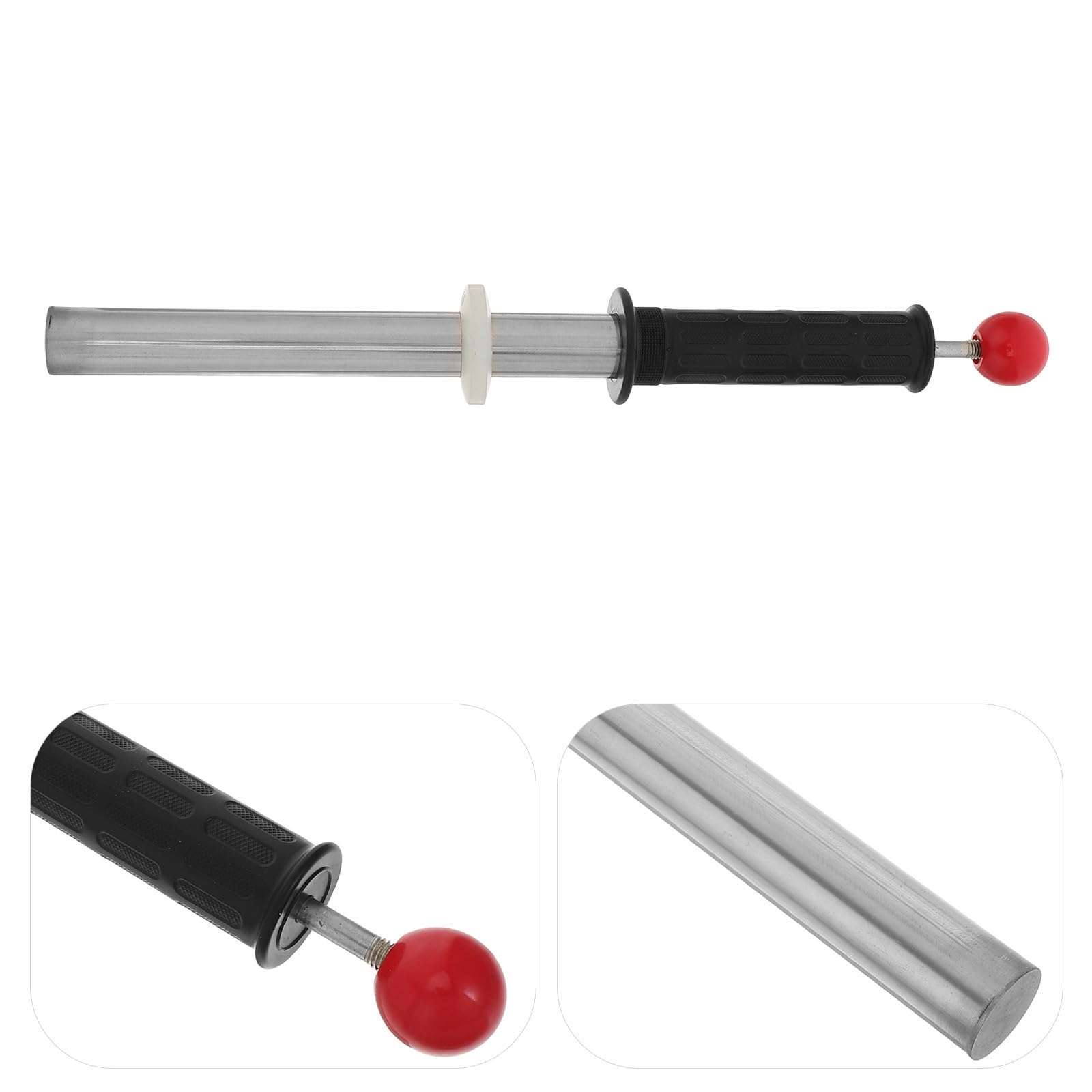 2 Piezas Herramienta Magnética Retráctil de Recogida para Taller y | Negro con Funda Plástica, Mango de Liberación, Recoge Tornillos y Metálicos