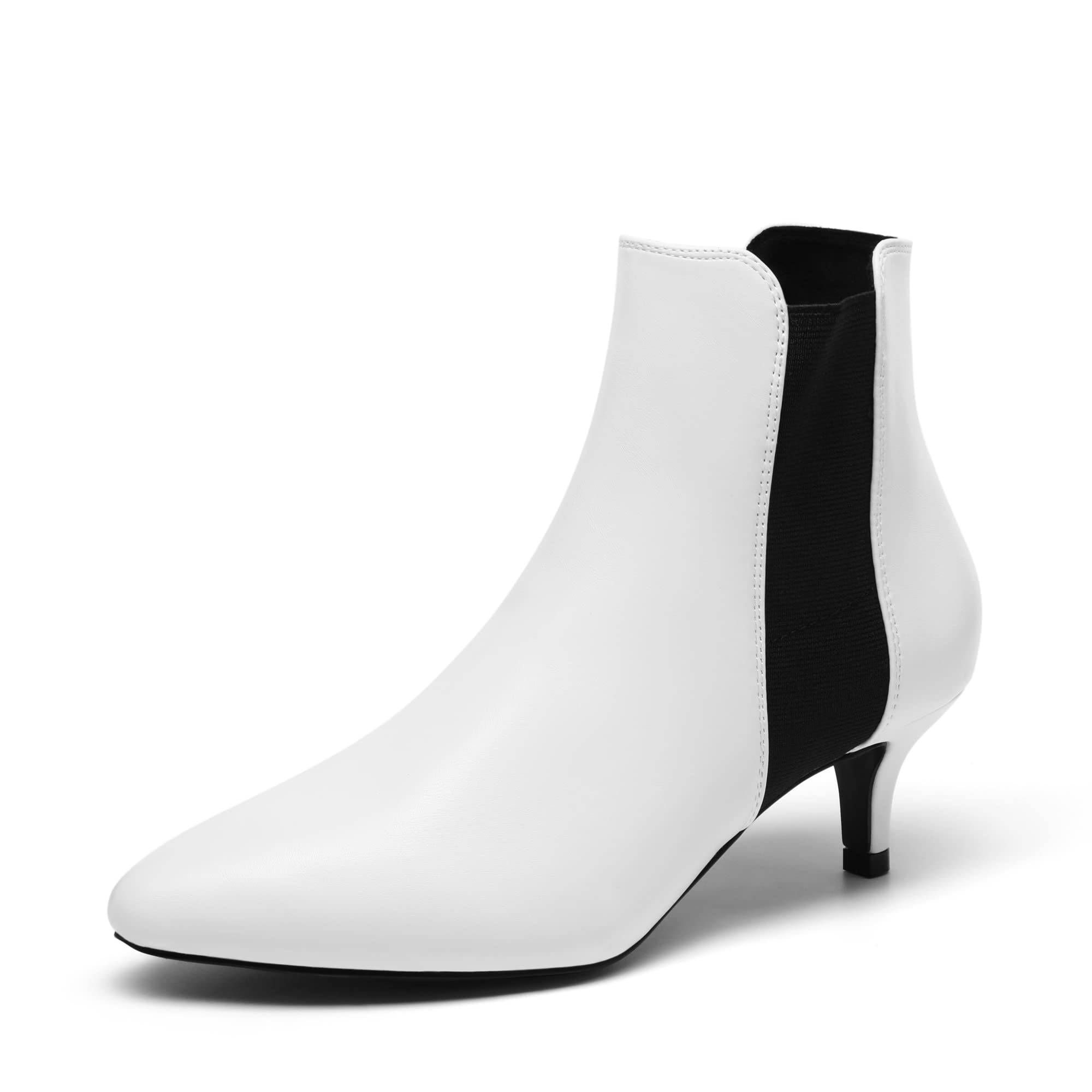 DREAM PAIRS Bottines Chelsea pour Femme Bottine à la Mode Classique Bottes Femmes SDAB2213W-E