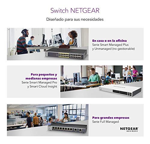 Netgear-XS724EM-100EUS-Switch-de-red-Smart-Managed-Plus-gestionable-24-puertos-10-GigabitMulti-Gigabit-Ethernet-2-puertos-SFP-5-velocodades-100M1G25G5G10G-montaje-en-bastidor-o-sobremesa