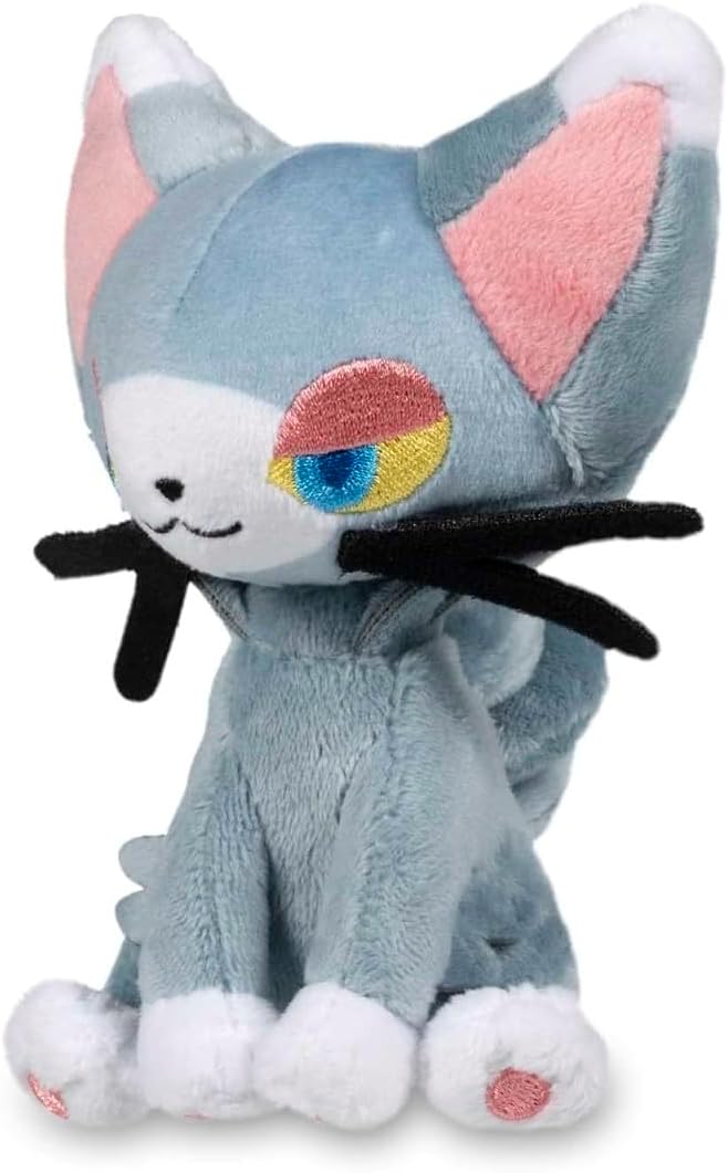 Pokémon Center: Glameow Sitting Cuties Plush, 5 Inch