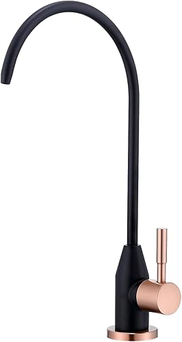 Miniatura 23 de Grifo de Agua Potable, Grifo de Filtro de Agua sin Plomo RO de Acero Inoxidable con Ósmosis Inversa de Níquel Cepillado para Sistema de Filtro de