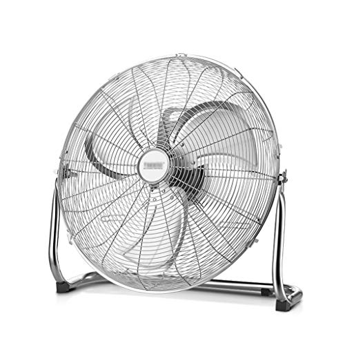 OWOHYG Ventilador eléctrico Potente, Industrial, de pie, de Alto Volumen, con 10 velocidades Ajustables, para escritorios comerciales (16 Pulgadas)