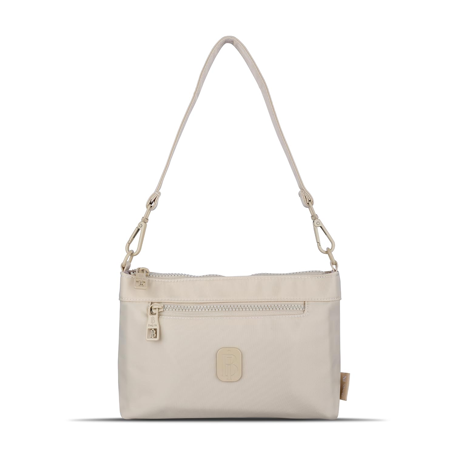 Bag In Nylon Shoulder Bag for Women, Compact Lightweight Zippered Crossbody Purse-image-28