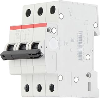 Miniature Circuit Breaker D SH201 SH202 SH203-1P2P3P4P D Type Switch MCB Mini Circuit Breaker6A10A16A20A25A32A40A63A 1Pcs (Color : 3P, Size : 6A)