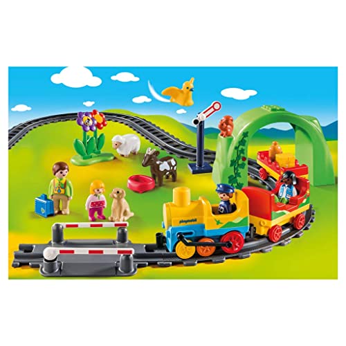 PLAYMOBIL 1,2,3 Mi Primer Tren, el regalo ideal para el primer cumpleaños y 18 meses 3