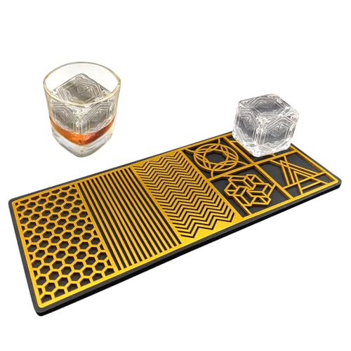 Molde moderno para cubos de hielo con sello miniatura 1