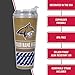 Rico Industries NCAA Montana State Bobcats Standard 24oz Personalized Tumbler W/Hinged Lid - Team Colored Travel Tumbler - Keeps Drinks Cold or Hot