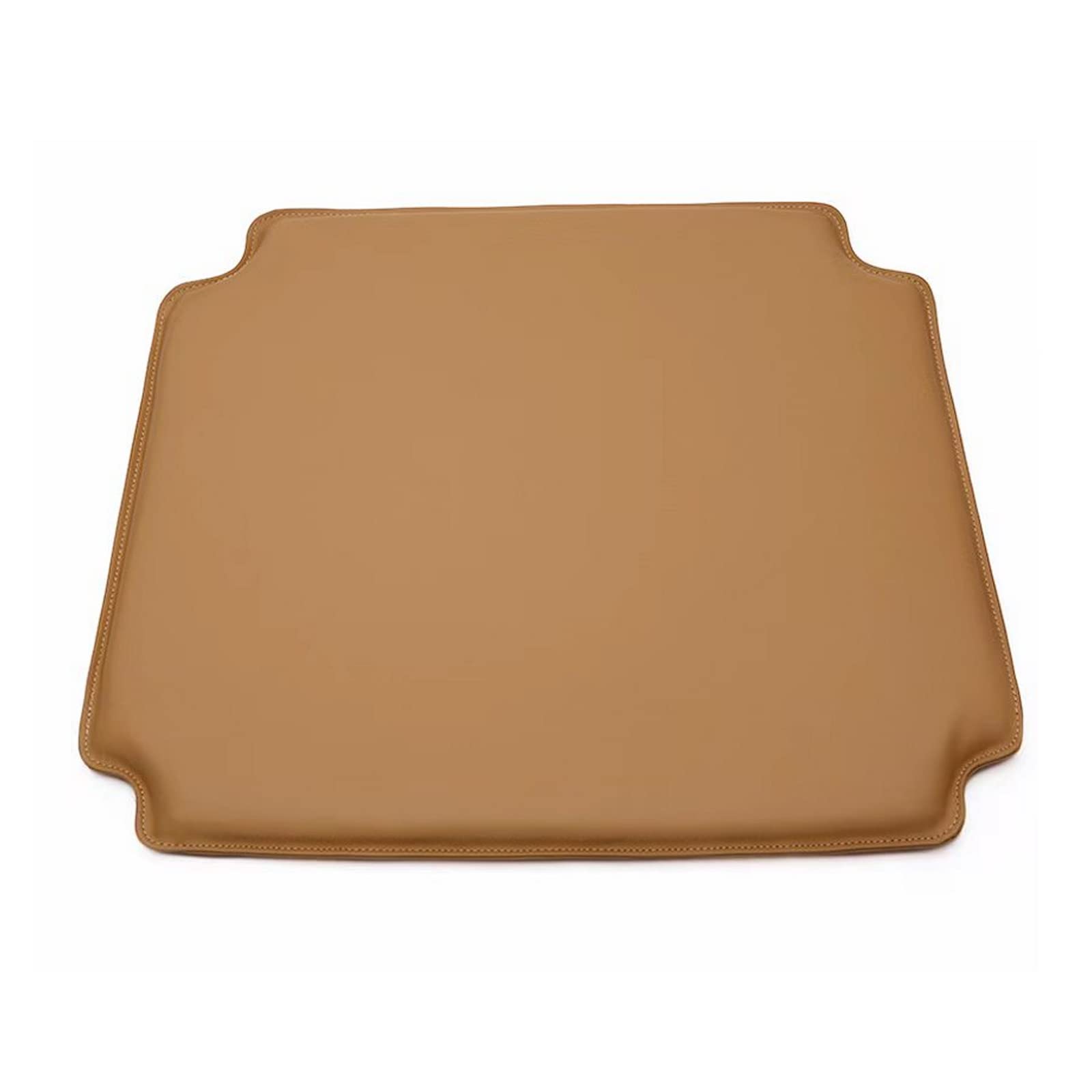 Forsho Seat Cushion for Wishbone Dining Chair, Premium PU High Density Foam Chair Pads - Brown