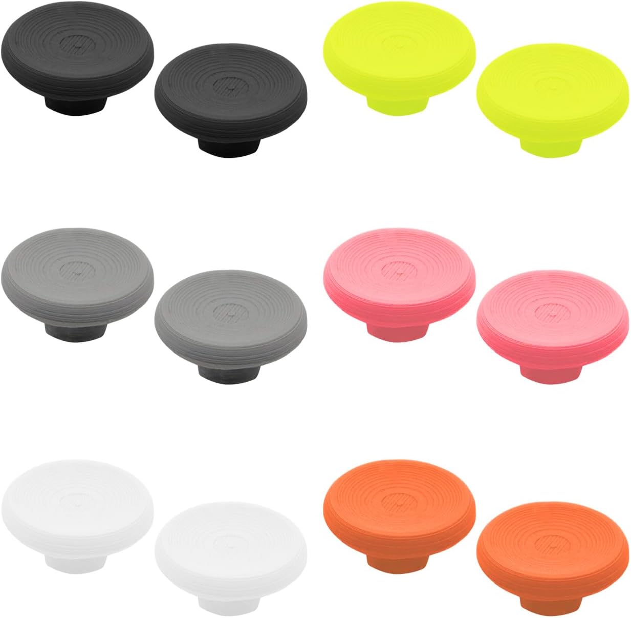 Joystick Caps Replacement Compatible with Lenovo Legion Go Controller, 3D Printed PLA Thumb Grip for Gaming (Pink) image 2