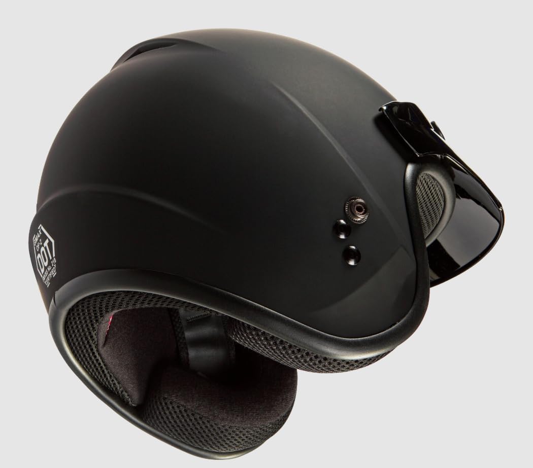GMAX of-2 DOT Approved Open Face Helmet Adult and Youth Sizes Motorcycle, ATV, UTV