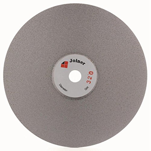 Image of 6 inch inch 150 mm Grit 320 Diamond Grinding Disc Abrasive Wheel Coated Flat Lap Disk Jewelry Tools for Gemstone Glass Rock Ceramics