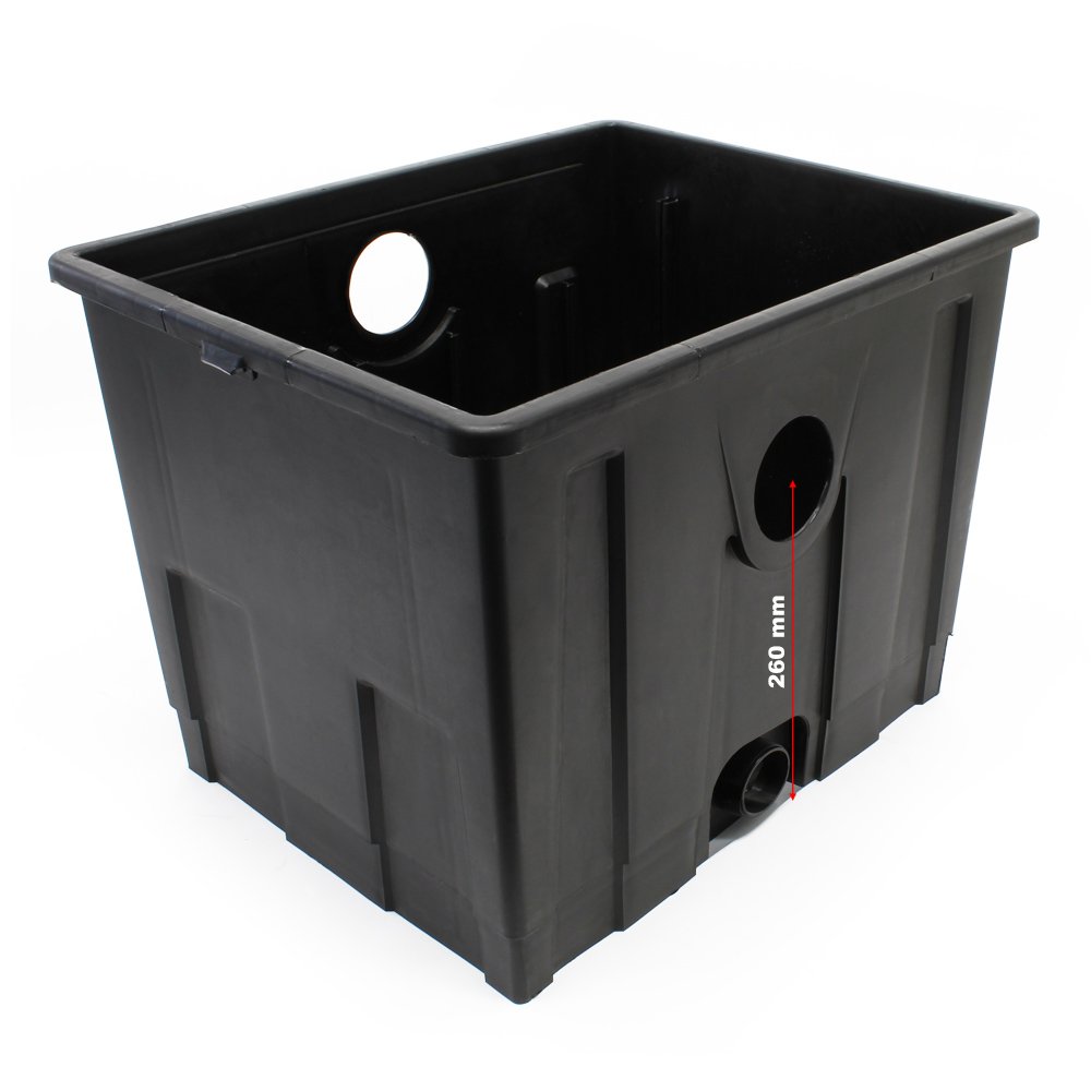 SunSun Ersatzteil Wanne Stufe 2 für Bio Teichfilter CBF-350B – Durchlauffilter Teich bis 60.000 L Teichvolumen – bis 10000 l/h – 2 Kammer-System Teich Filter Biofilter Koiteich – Gehäusewanne