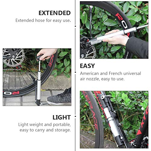 BESPORTBLE Mini Bomba de Pneu Compacta de Alta Pressão para Bicicletas Road Mountain Basketball