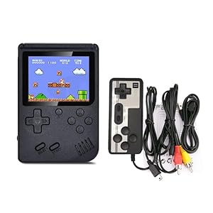 VGRASSP Two Player 400 in 1 TV Compatible Classical Handheld SUP Video Game for Kids with Many Fun and Exciting Games (Color as per Stock)