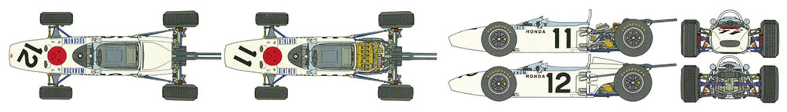 Tamiya - 20043 - Maquette - Honda F1 RA272 - Echelle 1:20