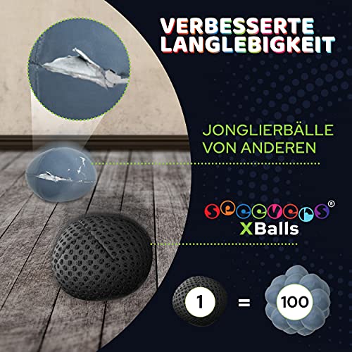 Speevers XBalls balles de jonglage pour débutants