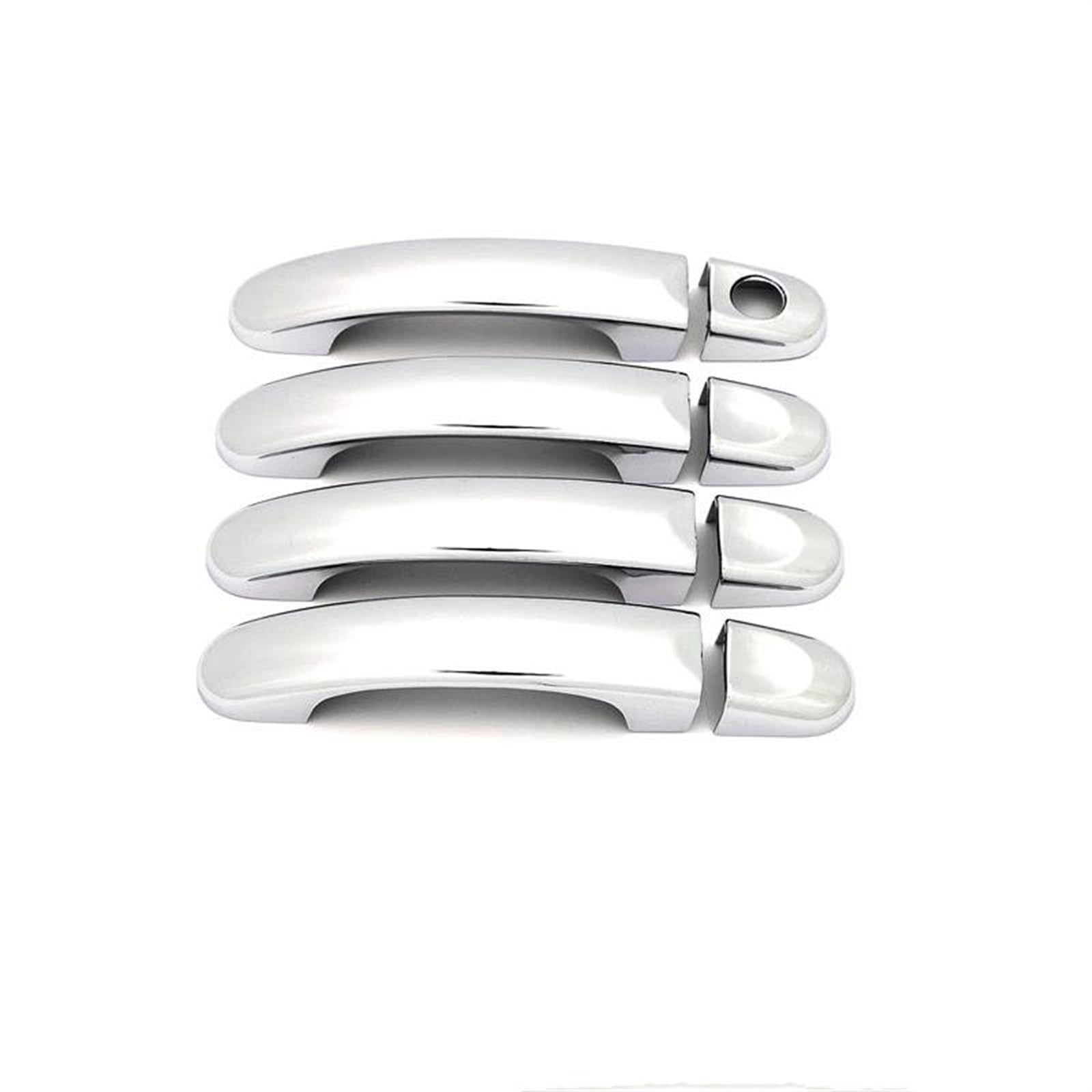 NOHEEU Car Exterior Door Handle Cover Accessories Sticker Decorative Lock for Touran 1T MK1 2003-2015(Style 3)