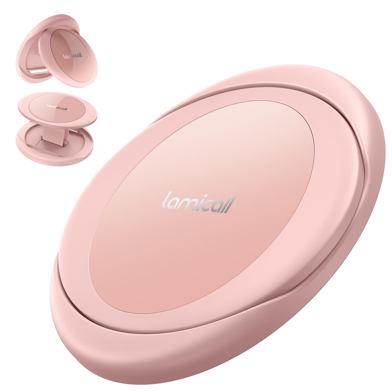 Magnetic Smartphone Ring Holder: iPhone Magsafe Bunker Ring, Soft Belt, Cell Phone, Grip, Stand Function, Strong, Magnetic Enhancement, Metal Ring Included, Removable, Magsafe Compatible,