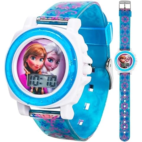 Disney Frozen Anna and Elsa Blue Watch Cover