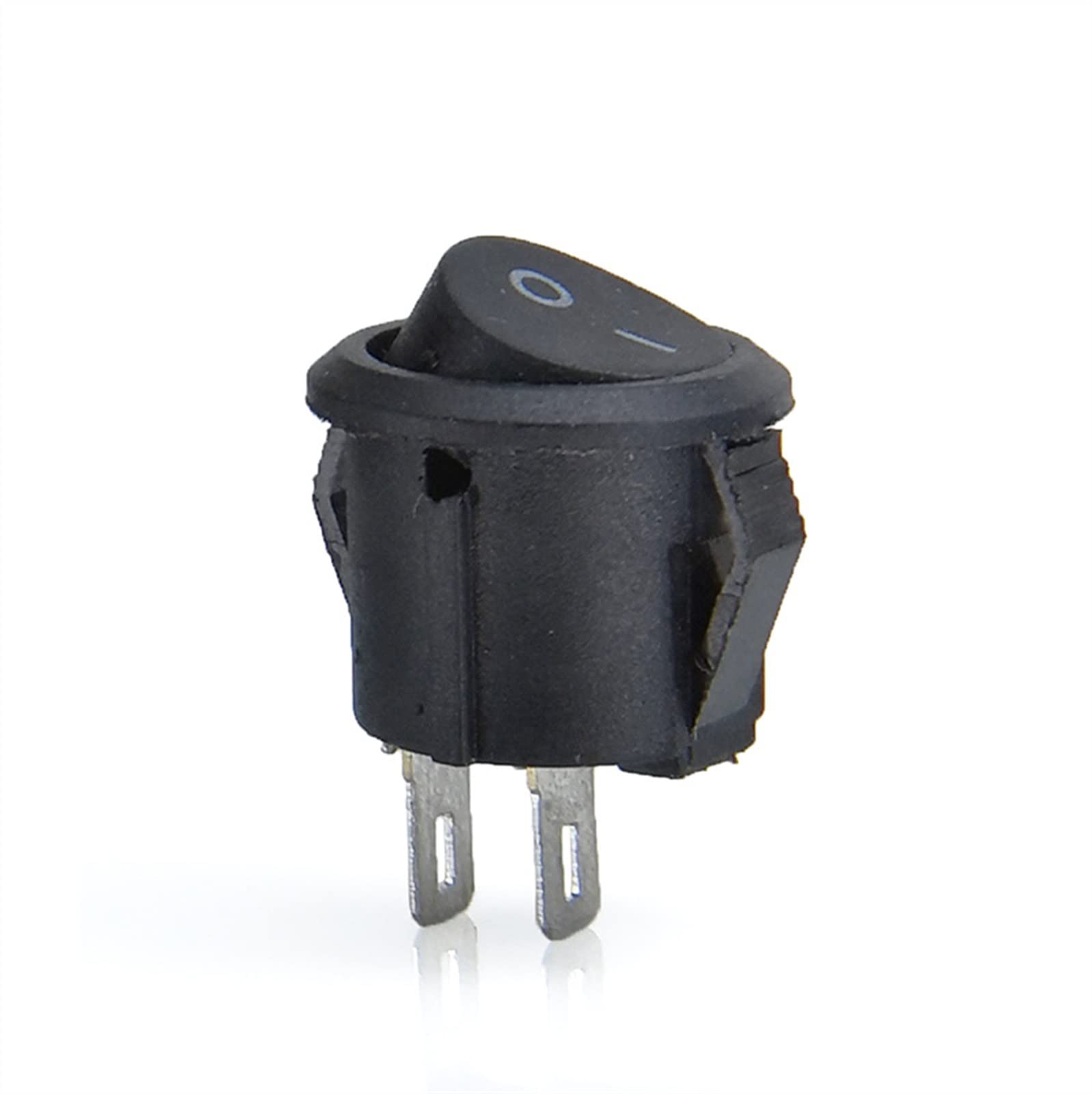Interrupteur à Bascule KCD1-105 2 Broches SPST Petit Bouton Électrique 16mm