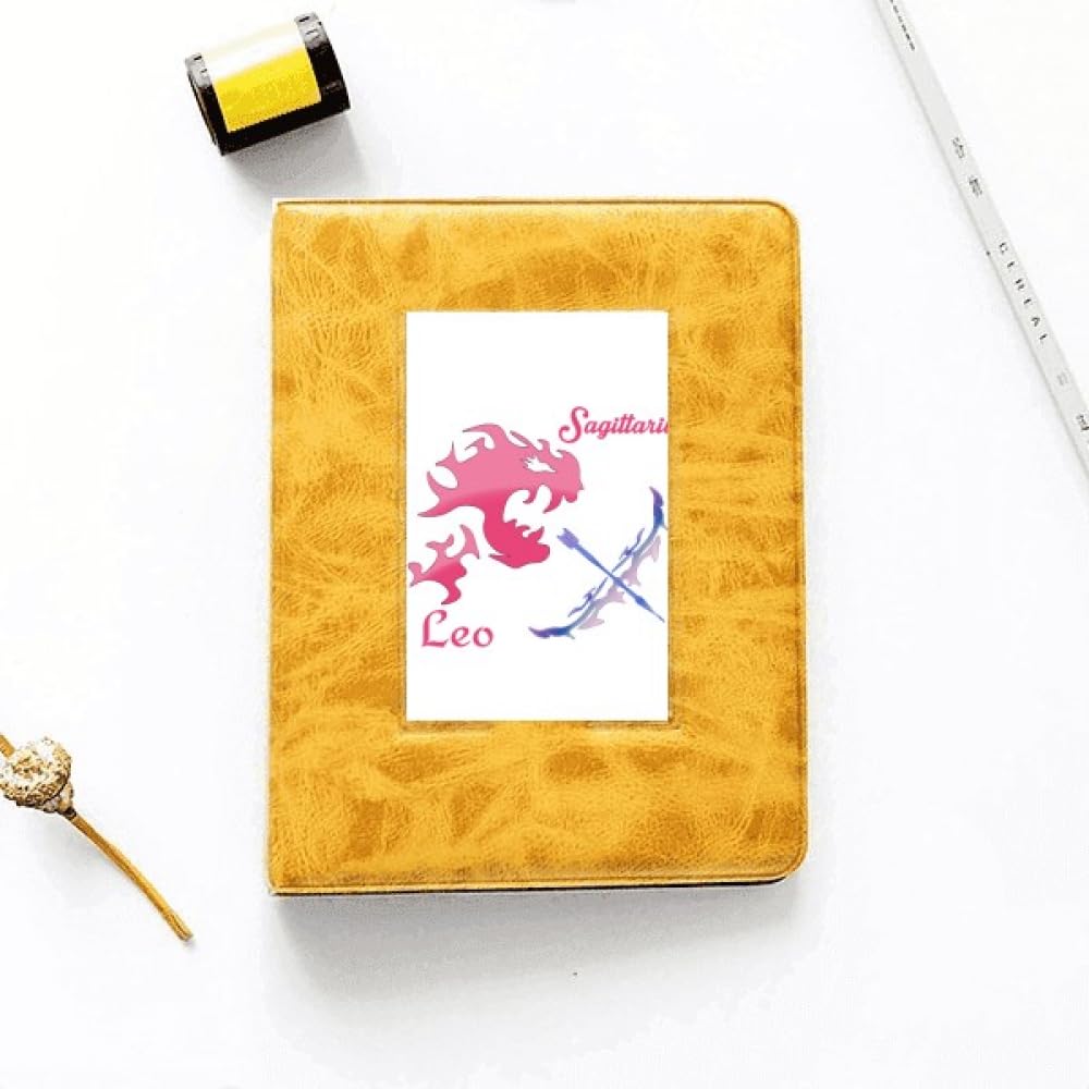 no/no Leo Sagittarius Constellation Photo Album Family Wedding Picture 4x6