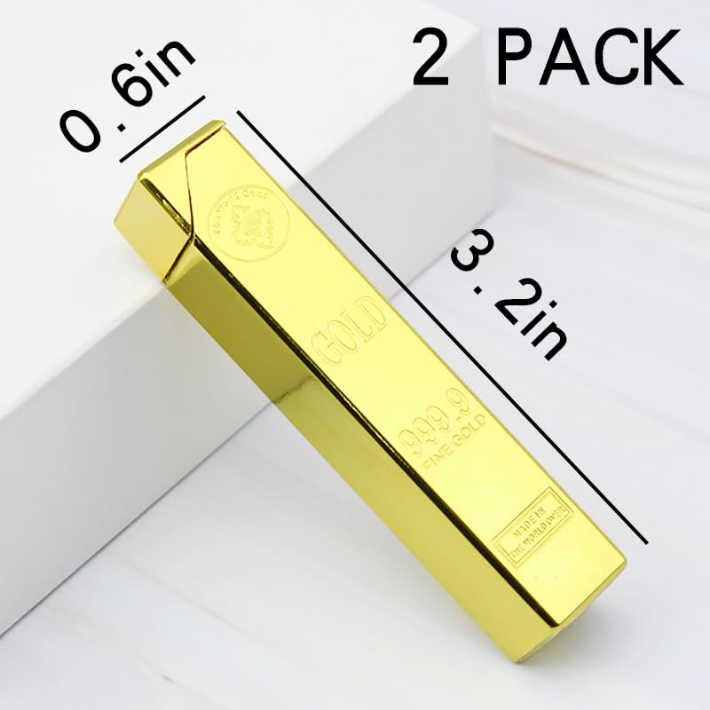 Encendedor Jet Torch Dorado Ajustable Pack 2 miniatura 4