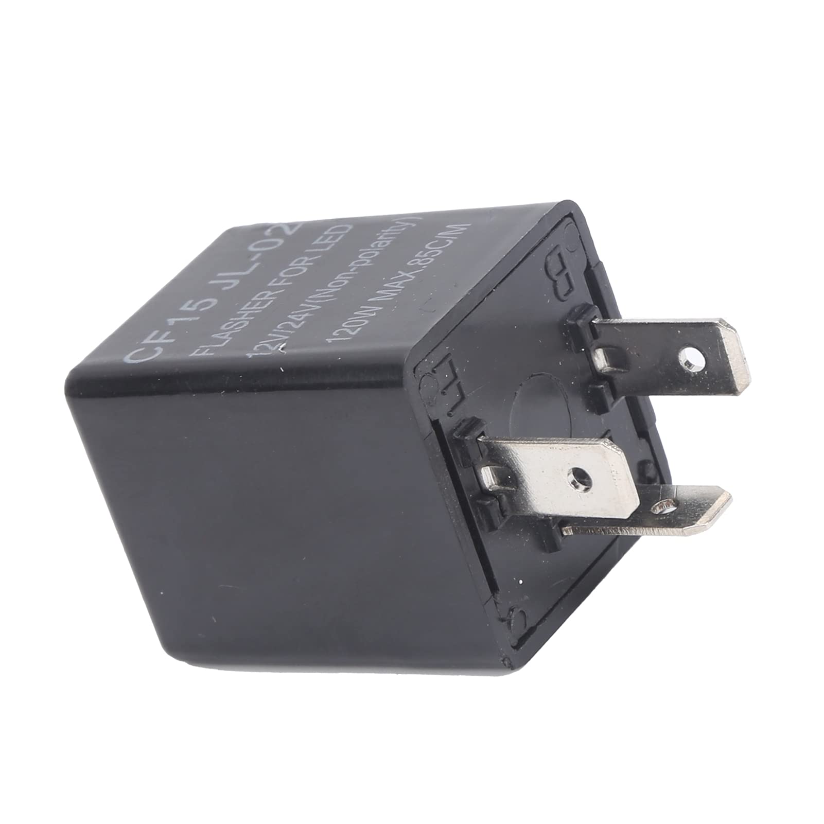 CF15 LED Flasher, LED Flasher Przekaźnik, CF15 JL-02 12V 24V Uniwersalny ABS Bez Polaryzacji Normalnie Otwarty Przekaźnik Lampy Błyskowej dla, Samochodowe Przekaźniki Układu
