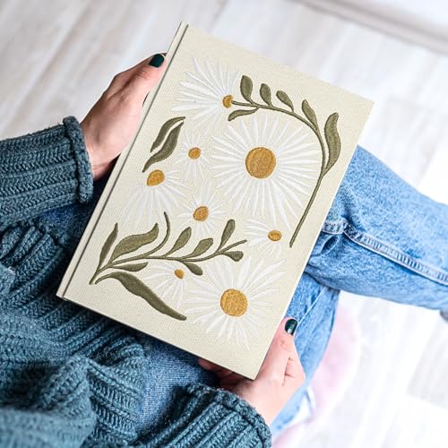 Diario de tela bordado Lady Jayne con diseño floral exclusivo de alta gama 7