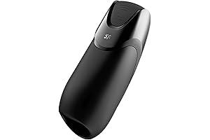 Satisfyer Men Vibration+ Vibrating Masturbator Connect App 14 Programs Waterproof Rechargeable Battery Skin-Friendly Silicone