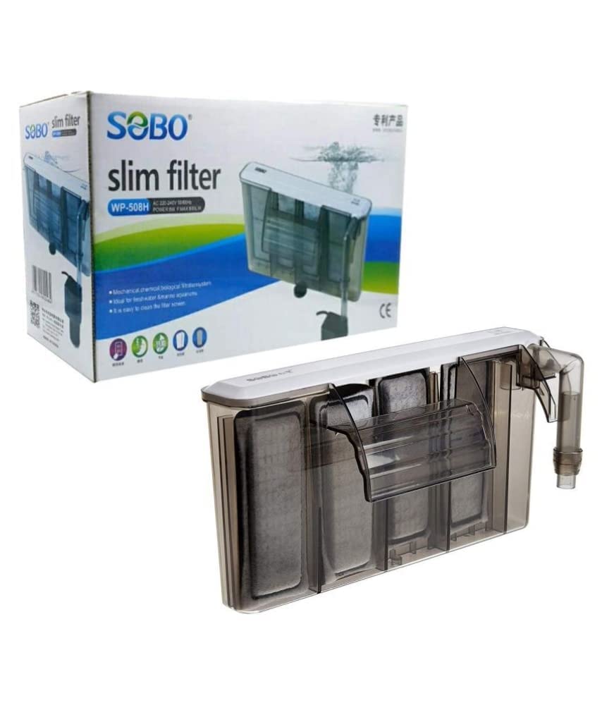 See full amazon price history chart for Innovatives Sobo Aquarium Filter Pump Slim Hanging Filter wp-508h l External Filter l Innovatives Sobo Aquarium Filter Pump Slim Hanging Filter wp-508h l External Filter l (B0BB4FPTBS) Amazon Price History, Amazon Price Tracker