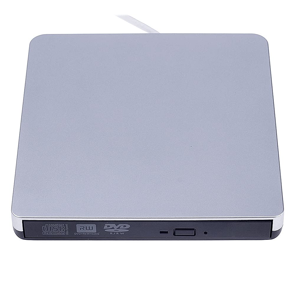 USB 3.0 Unità ottica esterna ultrasottile CD-RW Unità di scrittura DVD-RW Lettore CD/DVD Registratore DVD portatile per Windows/OS,Registratore DVD